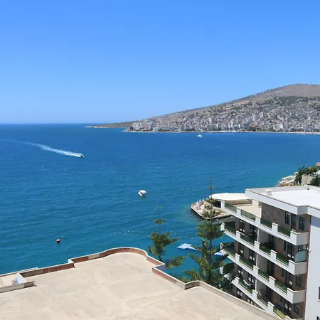 Viola Sea View Penthouse Apartment Sarande Exterior photo