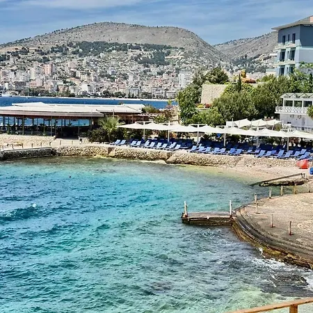 Viola Sea View Penthouse Apartment Sarande Exterior photo