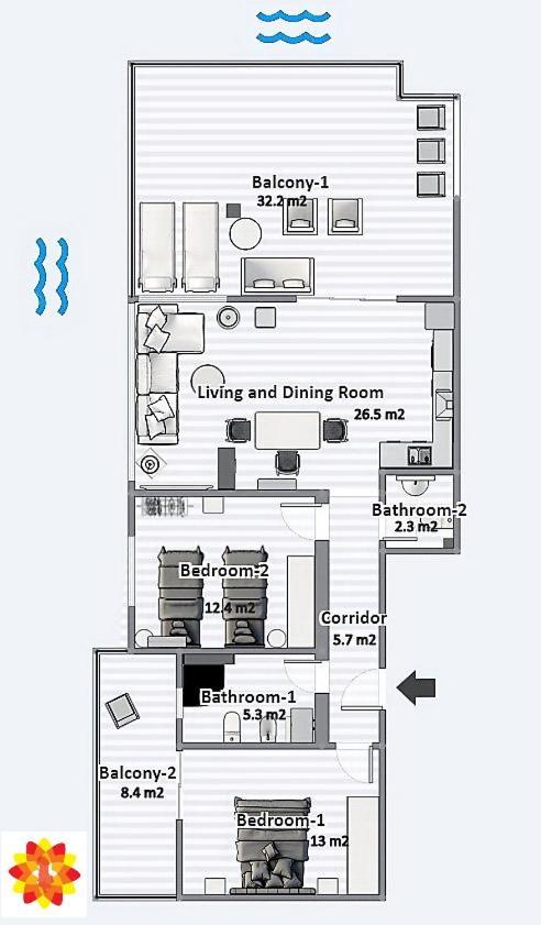 Apartment Viola Sea View Penthouse *